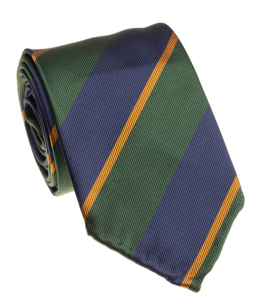 Green/blue tie